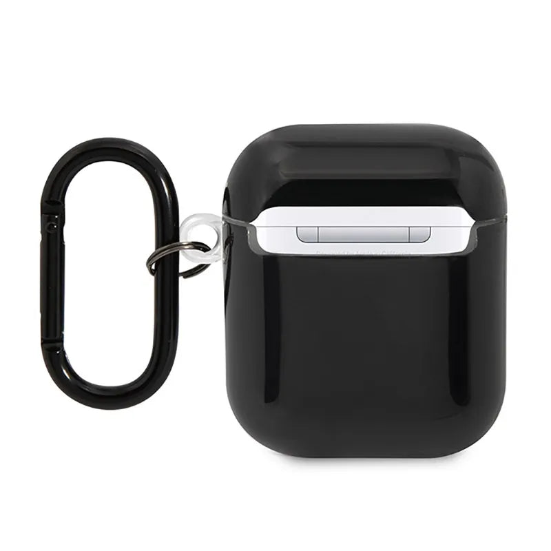 BMW įvairiaspalvės linijos – „Apple AirPods 1/2 gen“ dėklas (juodas)