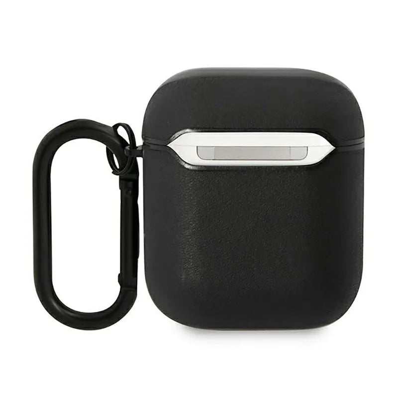 BMW Leather Color Lines - „Apple AirPods“ 1/2 kartos dėklas (juodas)