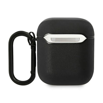 BMW Leather Color Lines - „Apple AirPods“ 1/2 kartos dėklas (juodas)