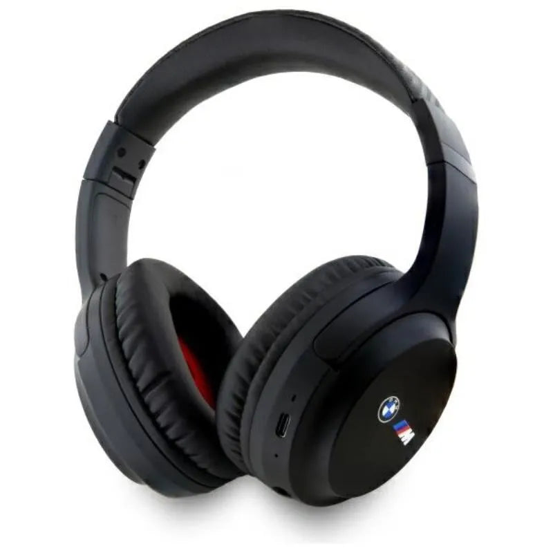 BMW logotipai - belaidės "Over-Ear" "Bluetooth" ausinės su ENC (juodos)