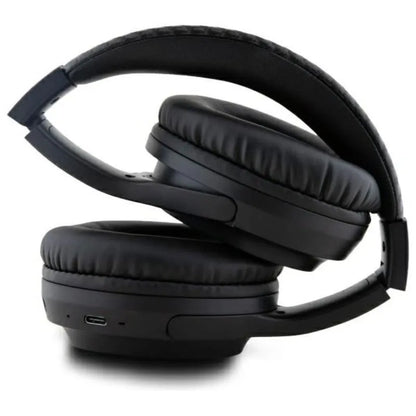 BMW logotipai - belaidės "Over-Ear" "Bluetooth" ausinės su ENC (juodos)