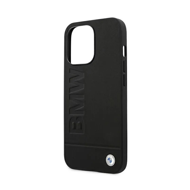 BMW logotipo įspaudas – dėklas, skirtas „iPhone 13 Pro Max“ (juodas)