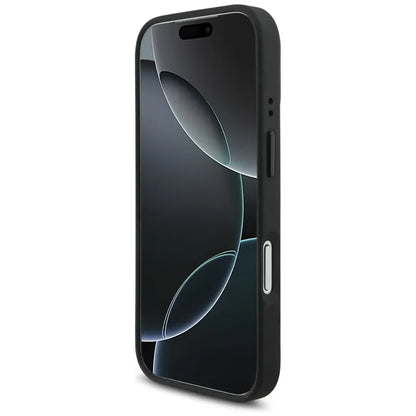 BMW M Carbon Line ir logotips MagSafe - dėklas iPhone 17 Pro (raudonas)