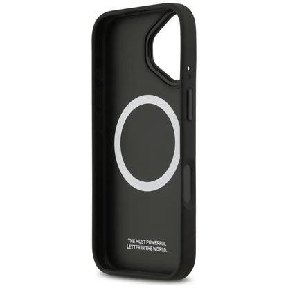 BMW M Carbon Line & Logo MagSafe dėklas iPhone 17 (raudonas)