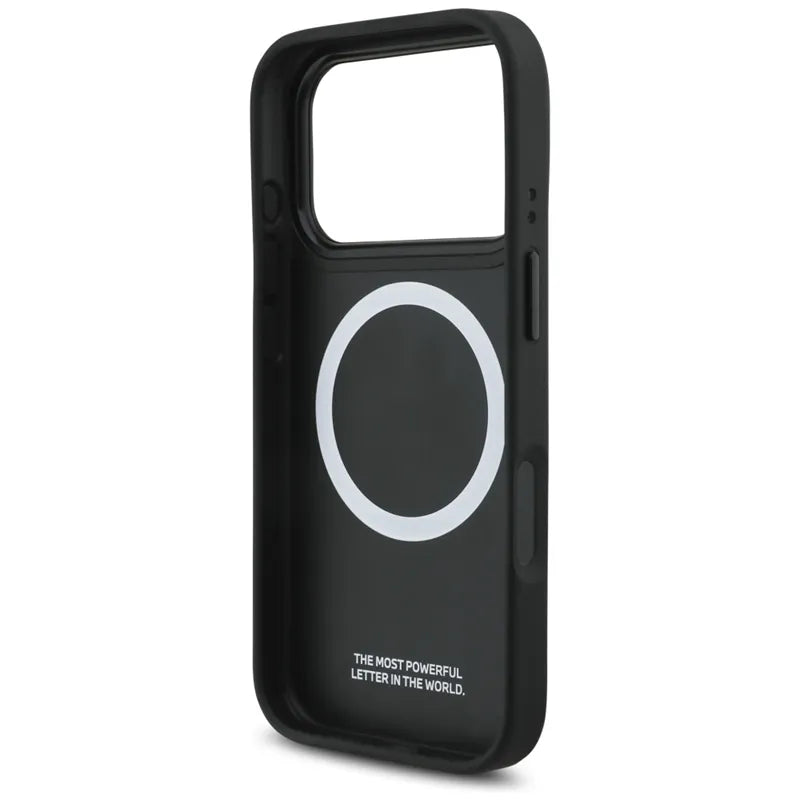 BMW M Carbono Logotipas MagSafe dėklas iPhone 17 Pro (antracito)