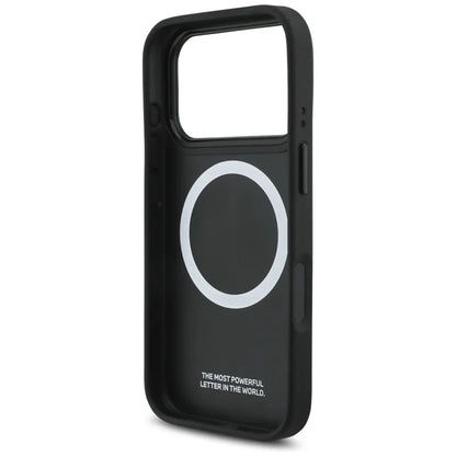 BMW M Carbono Logotipas MagSafe dėklas iPhone 17 Pro (antracito)