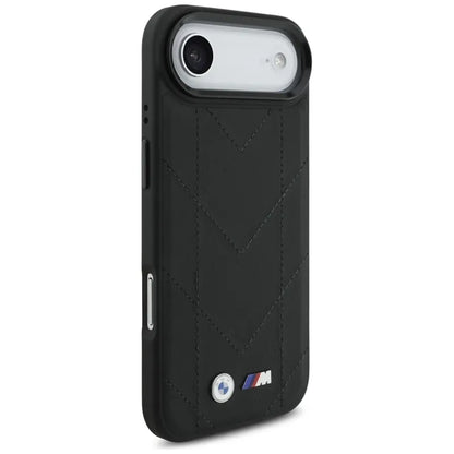 BMW M Dygsniuotas Logotipas MagSafe - iPhone Air dėklas (juodas)