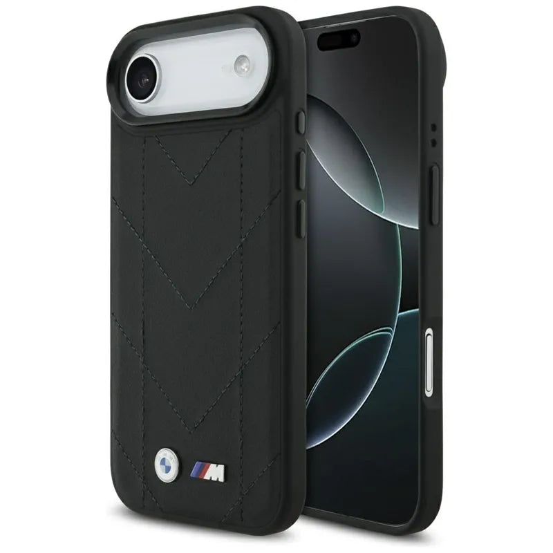 BMW M Dygsniuotas Logotipas MagSafe - iPhone Air dėklas (juodas)