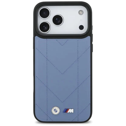 BMW M Dyjuotas dėklas su MagSafe logotipo „iPhone 17 Pro Max“ (mėlynas)