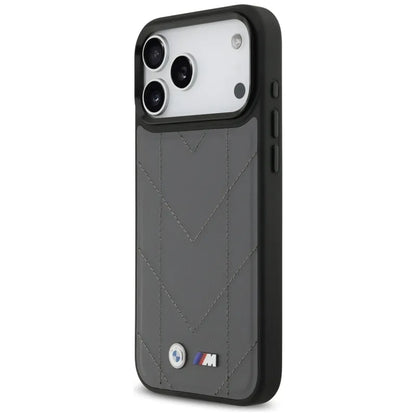 BMW M Dyjuotas Logotipas MagSafe - iPhone 17 Pro Max dėklas (Antracito)