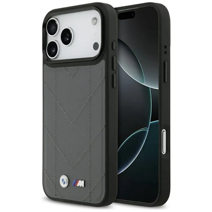 BMW M Dyjuotas Logotipas MagSafe - iPhone 17 Pro Max dėklas (Antracito)
