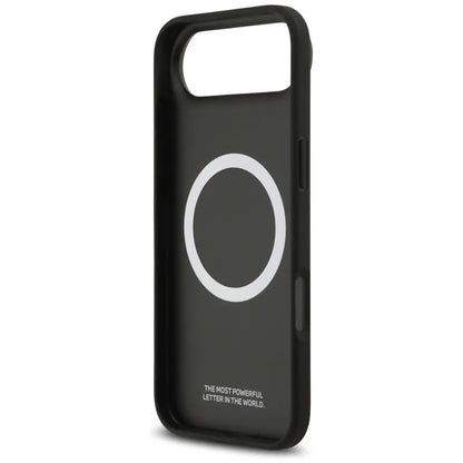 BMW M Kevlar linija ir logotipas MagSafe dėklas iPhone Air (juodas)