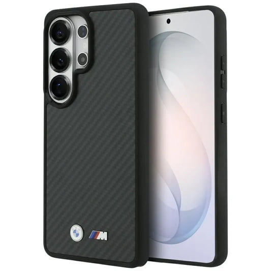 BMW M Kevlar Logo MagSafe - Samsung Galaxy S26 Ultra dėklas (juodas)