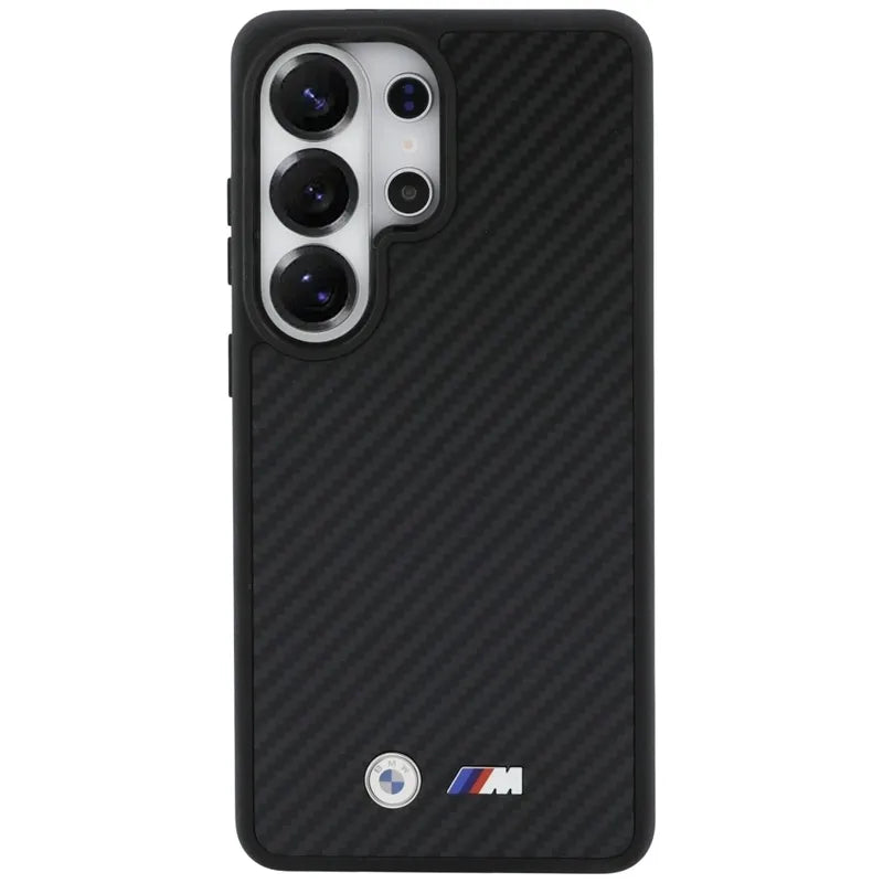 BMW M Kevlar Logo MagSafe - Samsung Galaxy S26 Ultra dėklas (juodas)