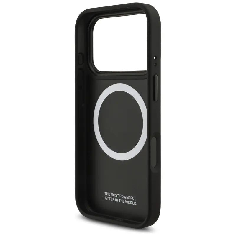 BMW M Kevlar Matinis MagSafe dėklas – iPhone 17 Pro (Juodas)