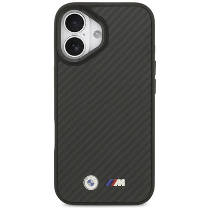 BMW M Kevlar Matt MagSafe - dėklas iPhone 17 (juodas)
