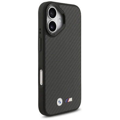 BMW M Kevlar Matt MagSafe - dėklas iPhone 17 (juodas)