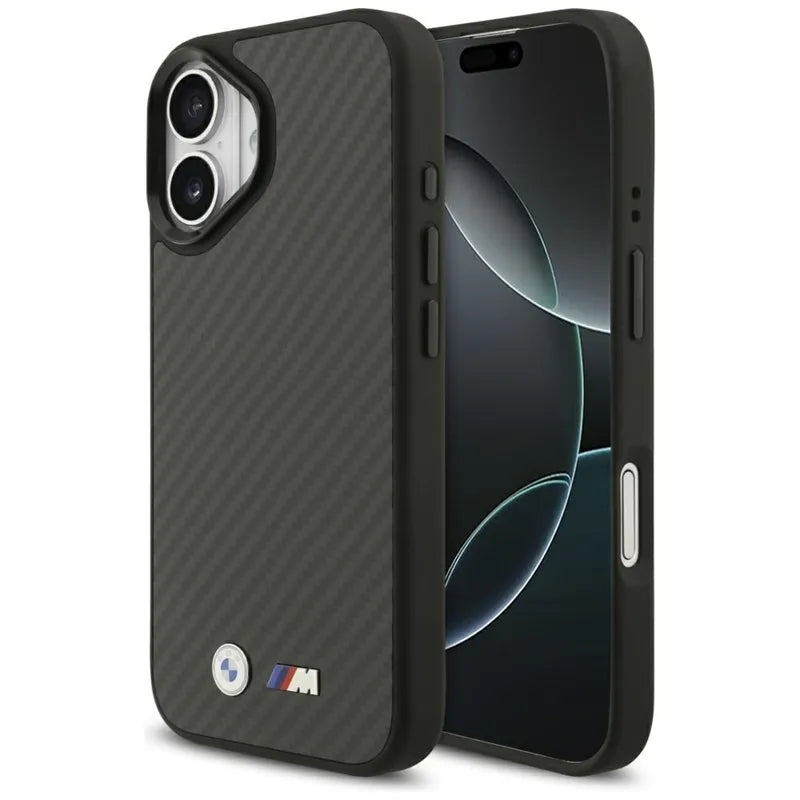 BMW M Kevlar Matt MagSafe - dėklas iPhone 17 (juodas)