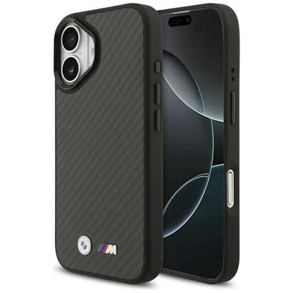 BMW M Kevlar Matt MagSafe - dėklas iPhone 17 (juodas)
