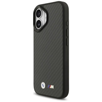 BMW M Kevlar Matt MagSafe - dėklas iPhone 17 (juodas)