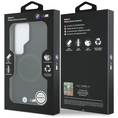 BMW M Metalinis Logotipas MagSafe dėklas Samsung Galaxy S26 Ultra (Juodas)