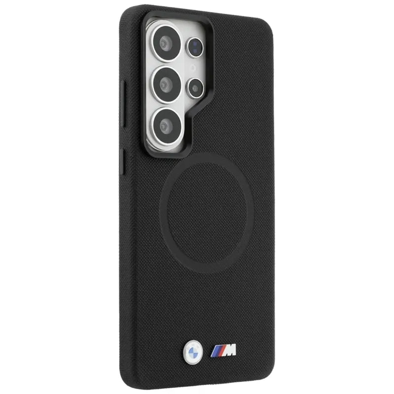 BMW M Metalinis Logotipas MagSafe dėklas Samsung Galaxy S26 Ultra (Juodas)