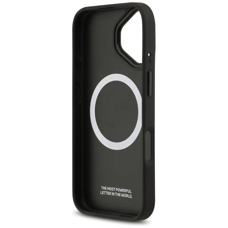 BMW M Perforated Stripe Logo MagSafe - iPhone 17 dėklas (Raudonas)