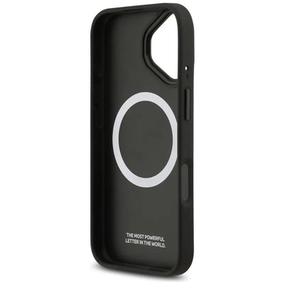 BMW M Perforated Stripe Logo MagSafe - iPhone 17 dėklas (Raudonas)
