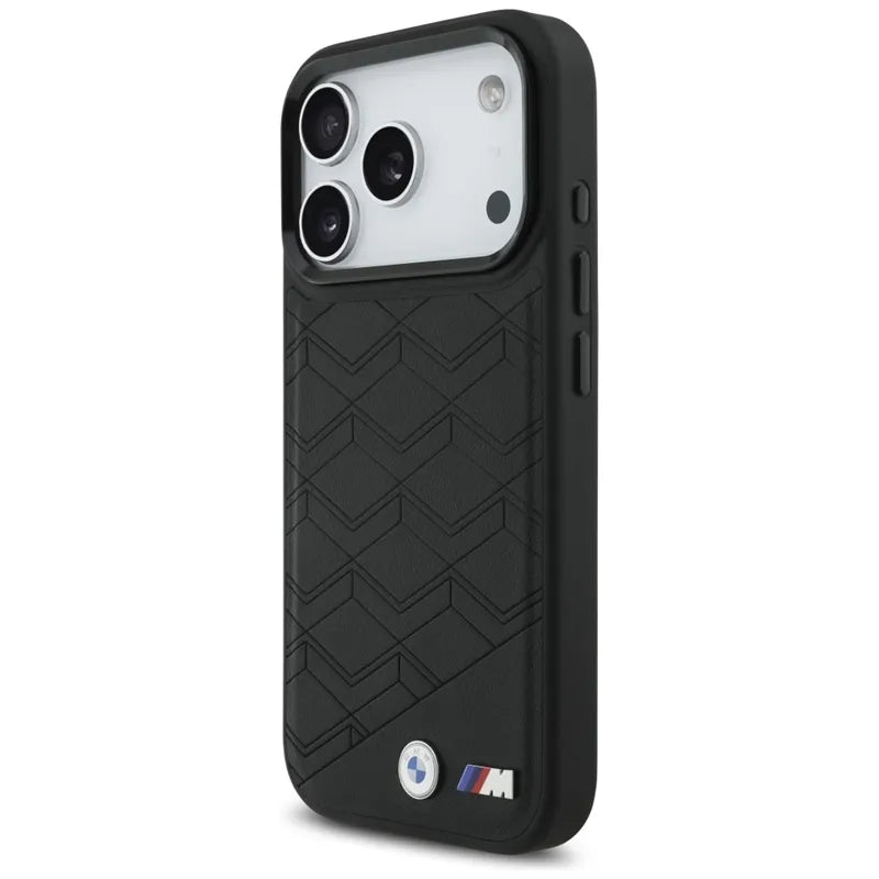 BMW M Shape Logo MagSafe dėklas - iPhone 17 Pro (juodas)