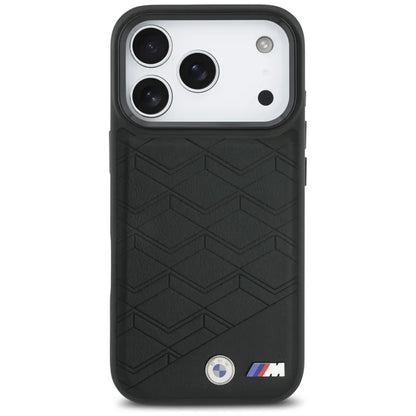 BMW M Shape Logo MagSafe dėklas - iPhone 17 Pro (juodas)