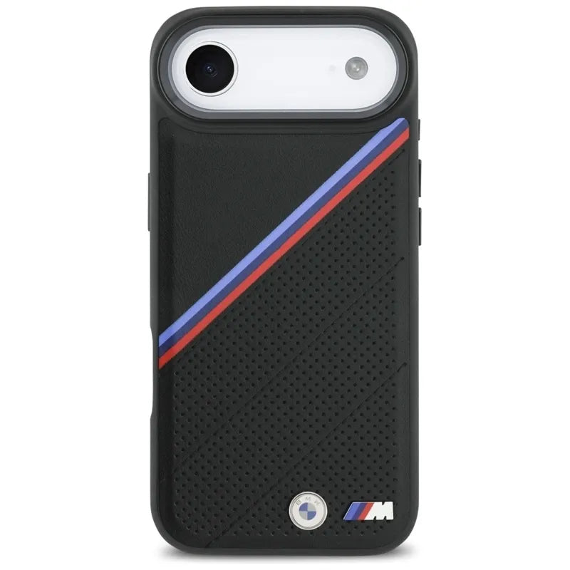 BMW M Tricolor Metalinis MagSafe dėklas - iPhone Air (Juodas)