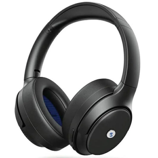 BMW metaliniai logotipai – belaidės „Over-Ear“ „Bluetooth“ ausinės su ANC ir ENC (juodos)