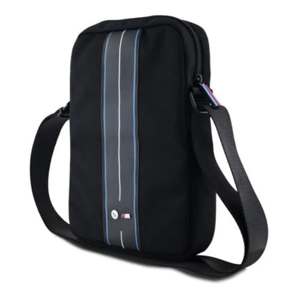 BMW Nylon Blue Stripe – Planšetės krepšys 8" (juodas)