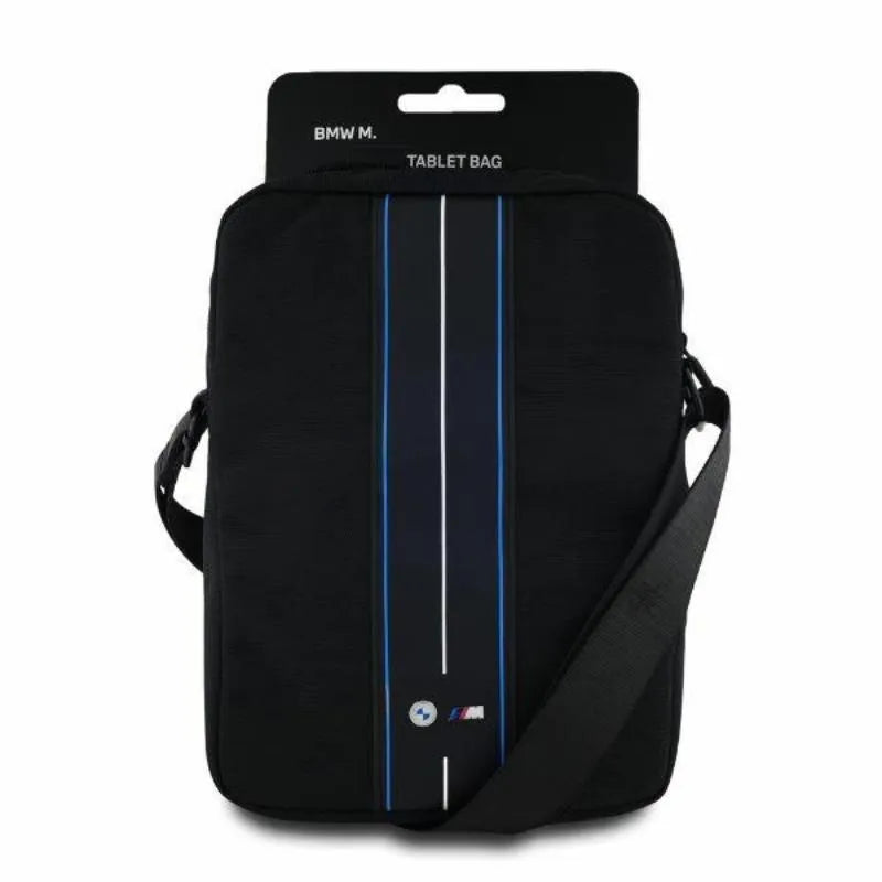 BMW Nylon Blue Stripe – Planšetės krepšys 8" (juodas)