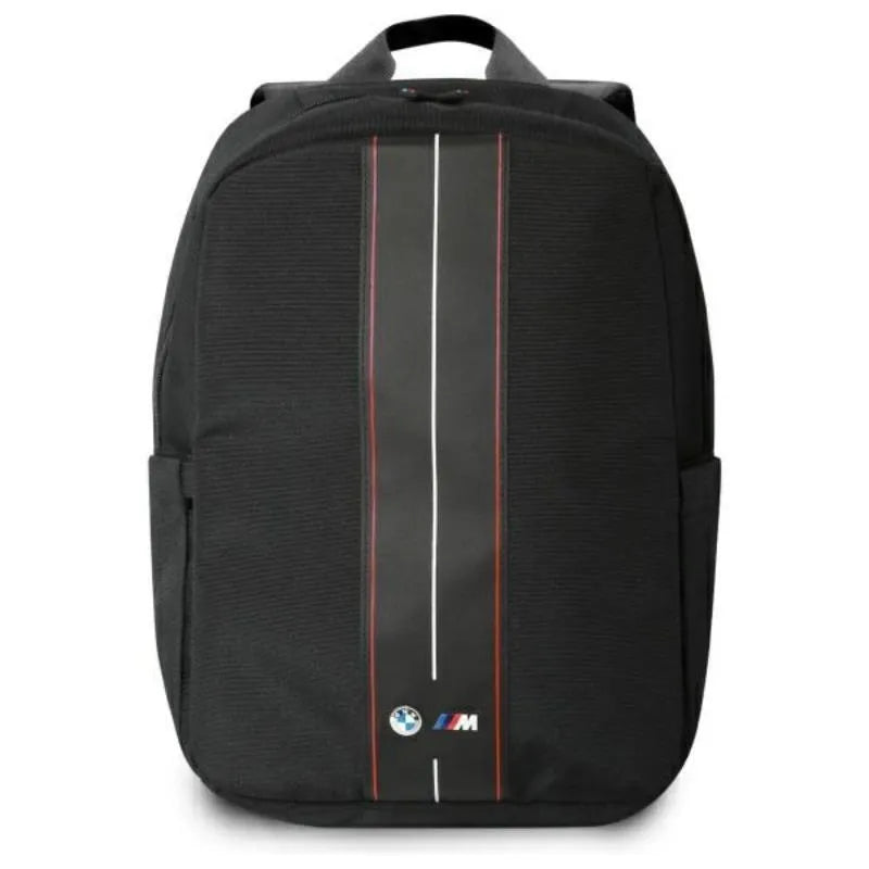 BMW „Nylon Red Stripe“ – nešiojamojo kompiuterio kuprinė 16" (juoda)