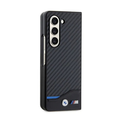 BMW Odos ir Anglies Dėklas skirtas Samsung Galaxy Z Fold 5 (Juodas)