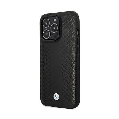 BMW odrė od Diamond Pattern – dklas iPhone 14 Pro (Juoda)