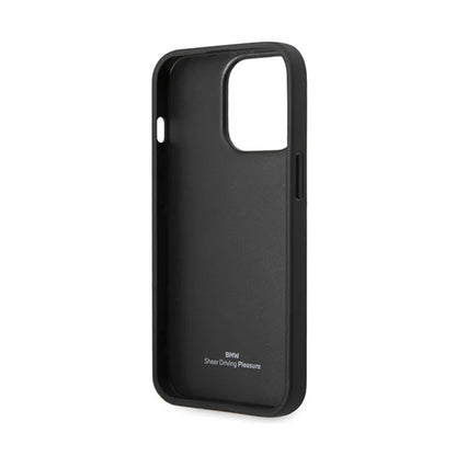 BMW odrė od Diamond Pattern – dklas iPhone 14 Pro (Juoda)