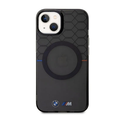 BMW Pattern MagSafe – dėklas skirtas iPhone 14 (Pilka)