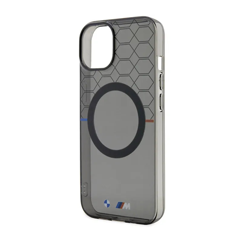 BMW Pattern MagSafe – dėklas skirtas iPhone 14 (Pilka)