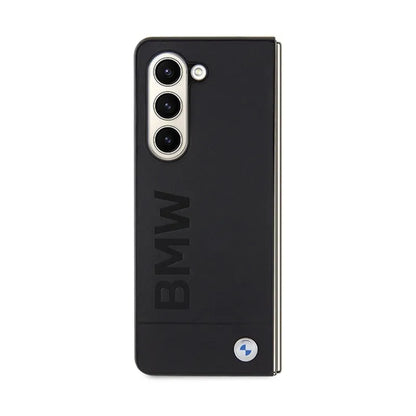BMW Signature Logo Imprint – Dėklas Samsung Galaxy Z Fold 5 (juodas)