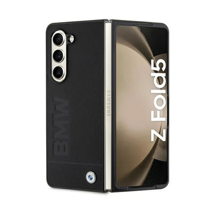 BMW Signature Logo Imprint – Dėklas Samsung Galaxy Z Fold 5 (juodas)