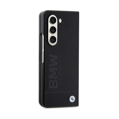 BMW Signature Logo Imprint – Dėklas Samsung Galaxy Z Fold 5 (juodas)