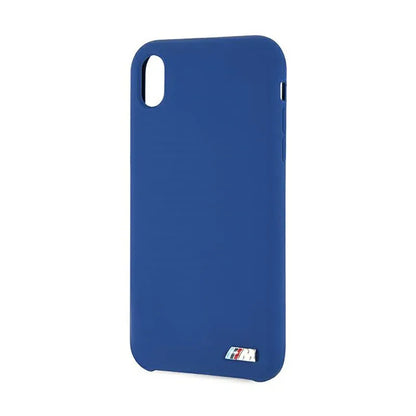 BMW Silicone M Collection - „iPhone Xr“ dėklas (mėlynas)