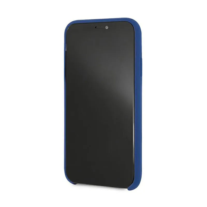 BMW Silicone M Collection - „iPhone Xr“ dėklas (mėlynas)