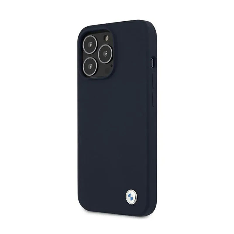 BMW Silikoninis Parašas Llogo – Dėklas iPhone 13 Pro Max (Tamsiai mėlyna)