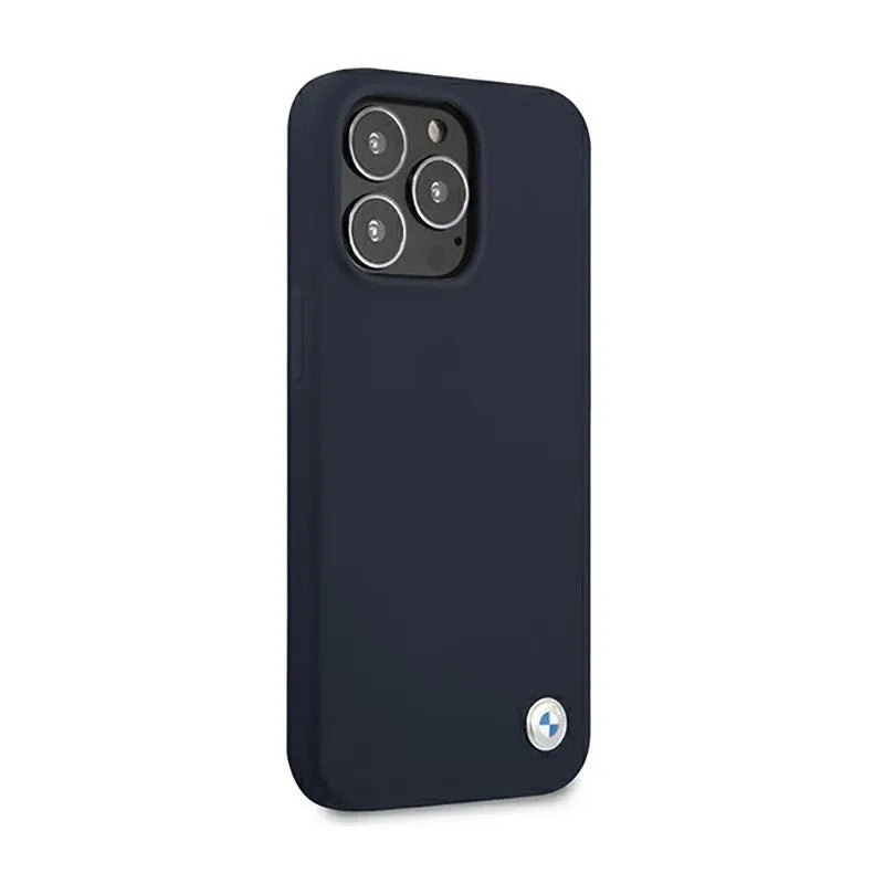 BMW Silikoninis Parašas Llogo – Dėklas iPhone 13 Pro Max (Tamsiai mėlyna)