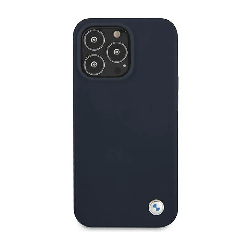 BMW Silikoninis Parašas Llogo – Dėklas iPhone 13 Pro Max (Tamsiai mėlyna)