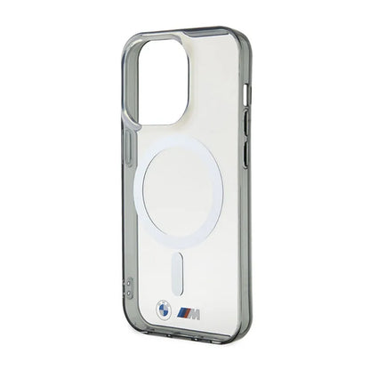 BMW Silver Ring MagSafe – dėklas, skirtas „iPhone 14 Pro“ („Skaidrus“)