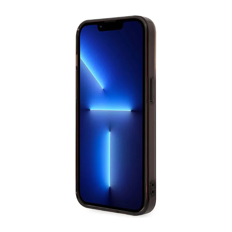 BMW Tricolor Stripe – dėklas skirtas iPhone 14 Pro (juodas)